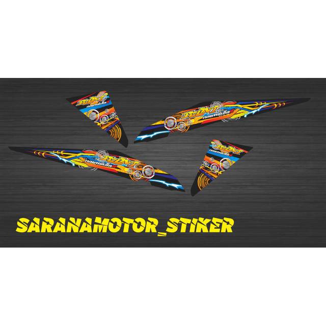 Stiker Lis Variasi Beat fi