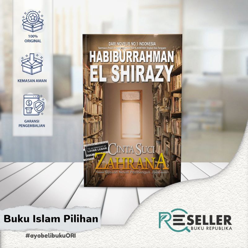 Jual Buku Cinta Suci Zahrana Novel Pembangun Jiwa Karya Habiburrahman ...