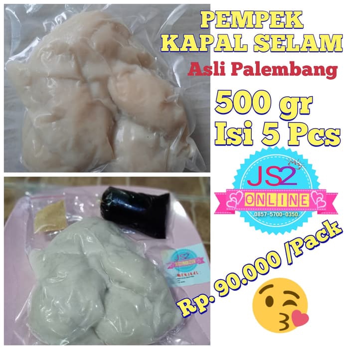 

Pempek Kapal Selam isi 5