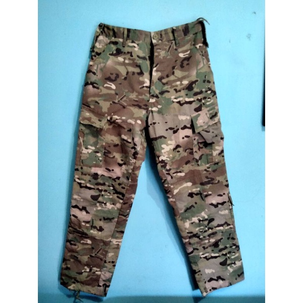 trouser multycamo unifor us army original/celana us army