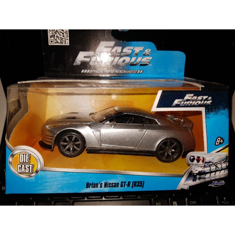 Jada Fast and Furious Brian's Nissan GTR R-35