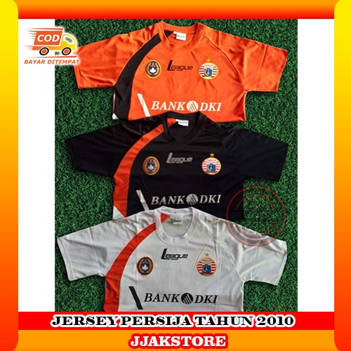 Jersey Persija 2010 Jersey Retro Persija Jakarta Jakmania Jakartans Original Merchandise Atribut Bol