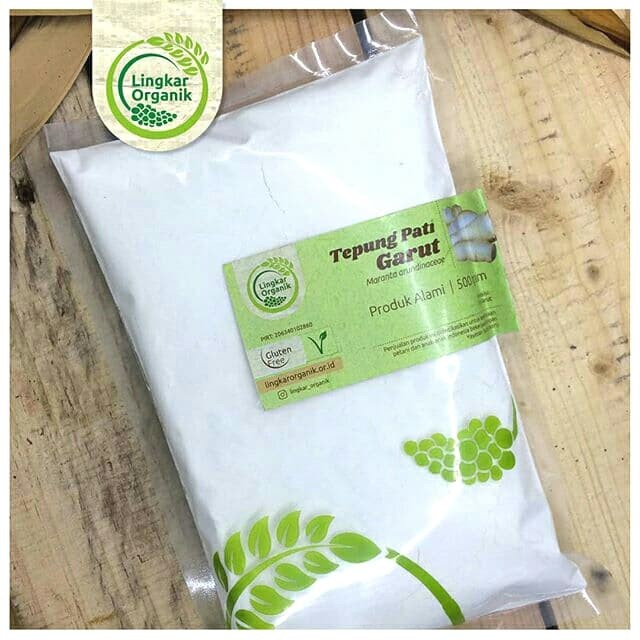 

PROMO [COD] Tepung Pati Garut Organik 500gr Lingkar Organik