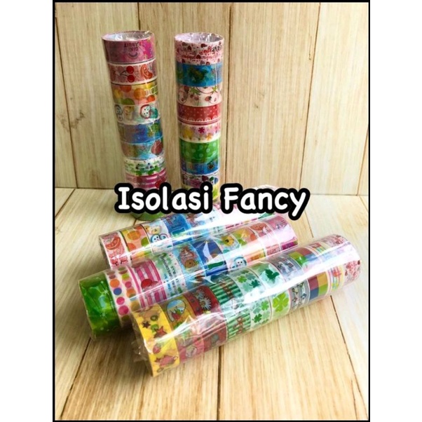 

isolasi fancy isi 10 roll