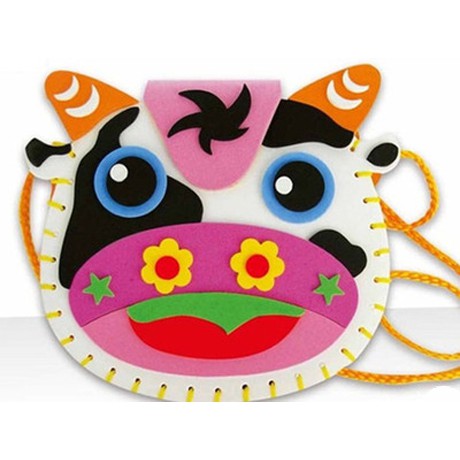 

DT005 Paket Prakarya Anak DIY Tas Sponge Spons Eva 3D Tempel Stiker