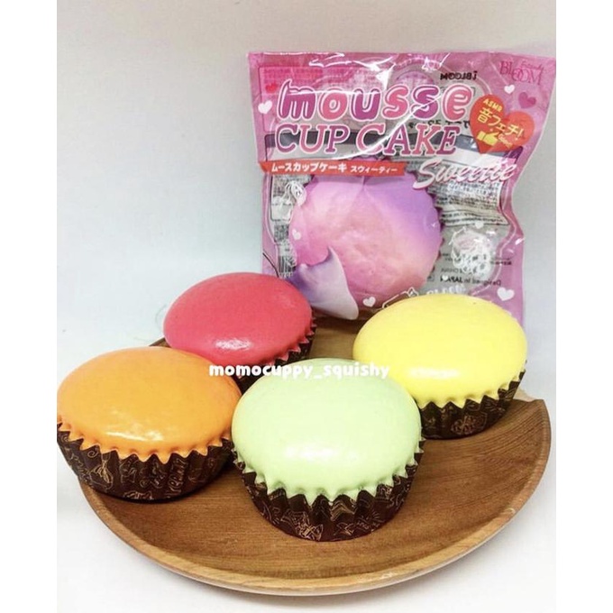 PROMO SQUISHY LICENSED KARAKTER NEW sweet mousse cupcakes by ibloom ---Terbaru---