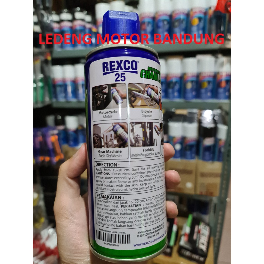 Rexco 25 120ml Chainlube Pelumas Rantai Berkualitas