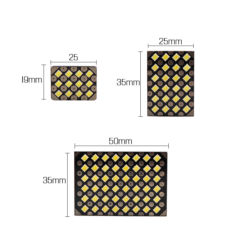 Panel Lampu LED 12V 3030 12 / 24 / 48 SMD Warna Putih untuk Interior Mobil