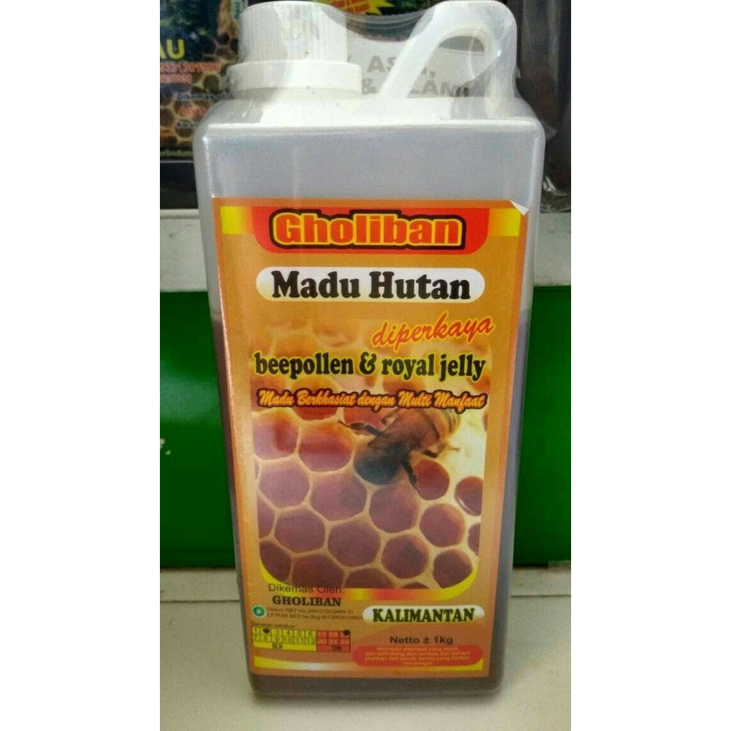 

Madu Hutan Kalimantan Gholiban Plus Bee Pollen Dan Royal Jelly 1 Kg