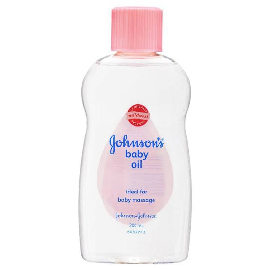 JOHNSONS BABY OIL 50ML - 200 ML ORIGINAL MINYAK BAYI JOHNSONS