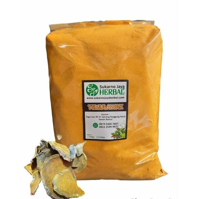 

Temulawak bubuk murni 1000gr