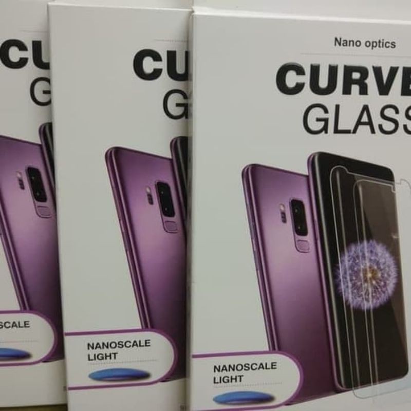 Tempered Glass Samsung Galaxy S9 Plus UV Liquid Full glue