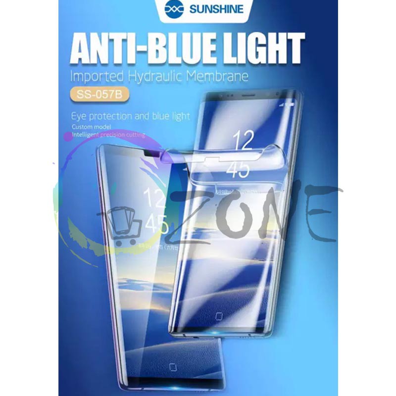 ANTI GORES HYDROGEL BLUE LIGHT SUNSHINE SS-057B 1 BOX ISI 50 PCS