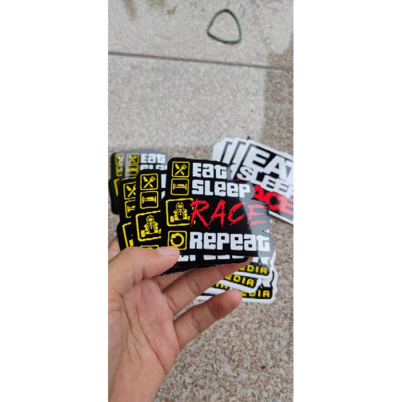 stiker RACE EDITION