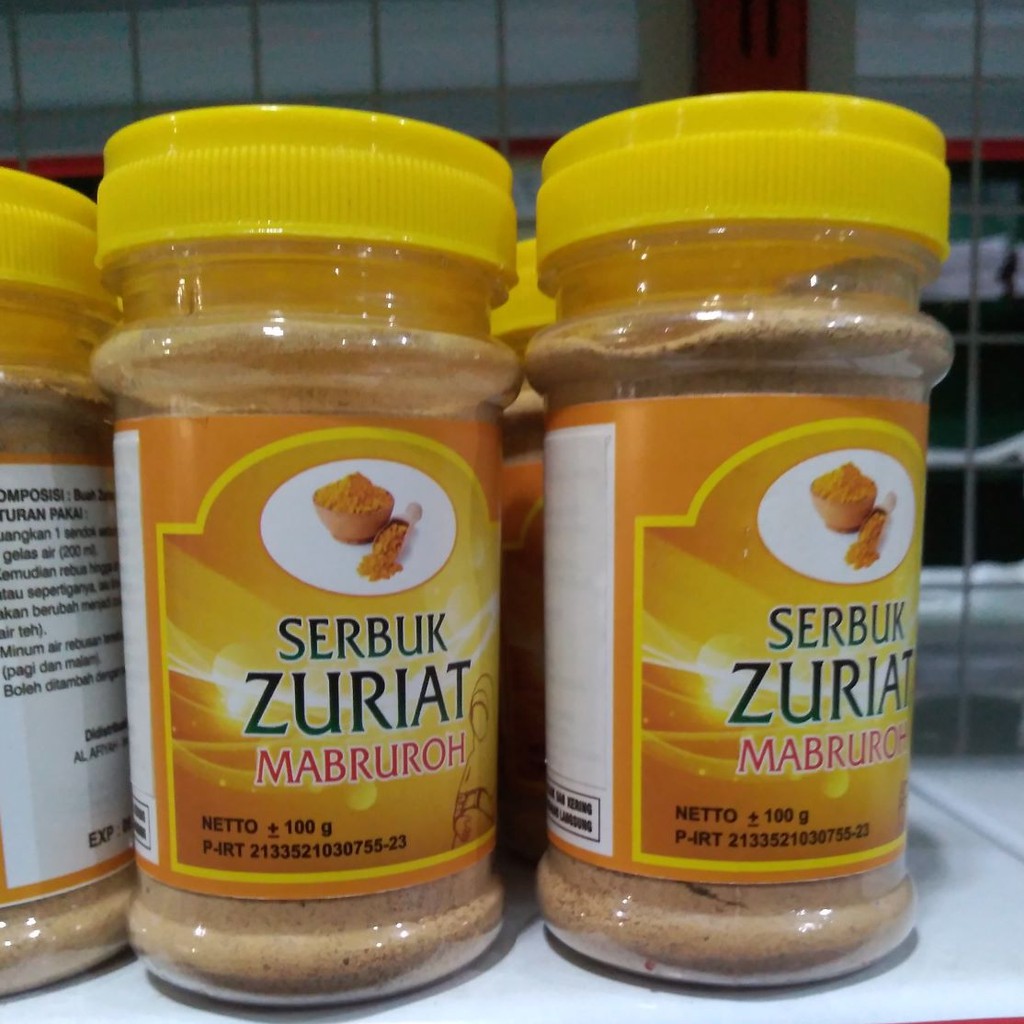 

Serbuk Zuriyat 100gr Al Mabruroh Obat Herbal Penyubur Pria & Wanita