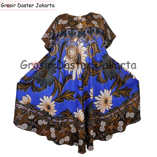 Daster Payung Wanita Jumbo Motif Batik Bunga XXL LD 120 Grosir Daster Jakarta