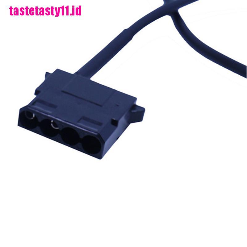 【TTID】USB to Molex 4 Pin PC Computer Cooling Fan 1 Feet Connector Cable Adapter