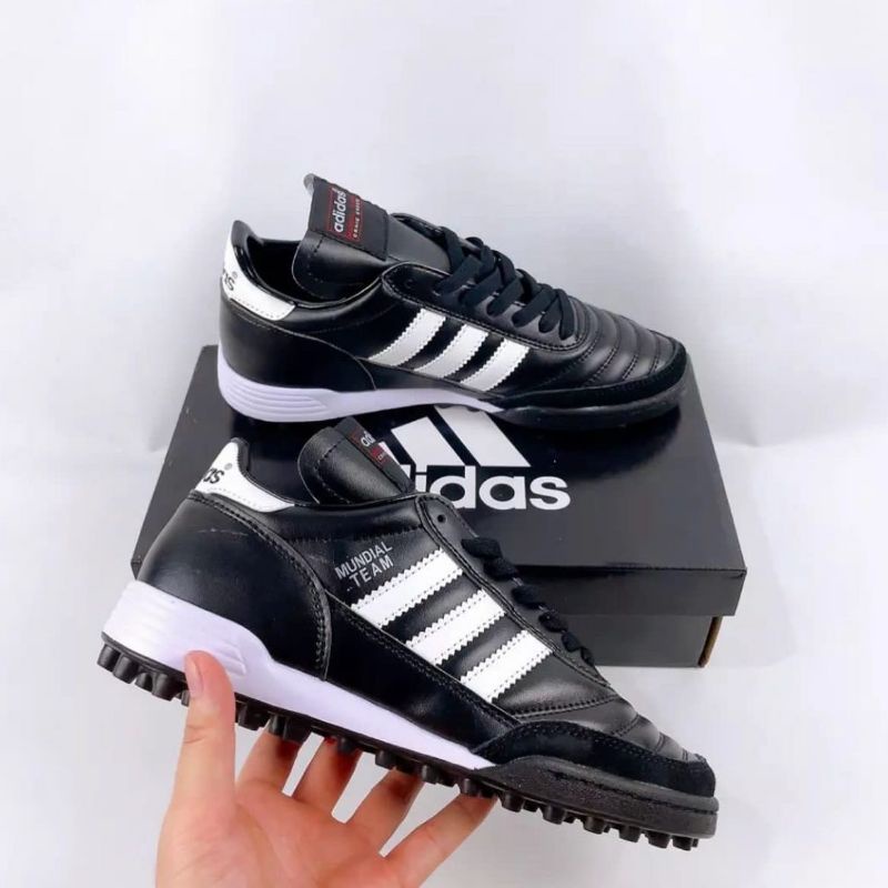 Adidas Copa Mundial Truf Black White Premium Original.Sepatu Futsal