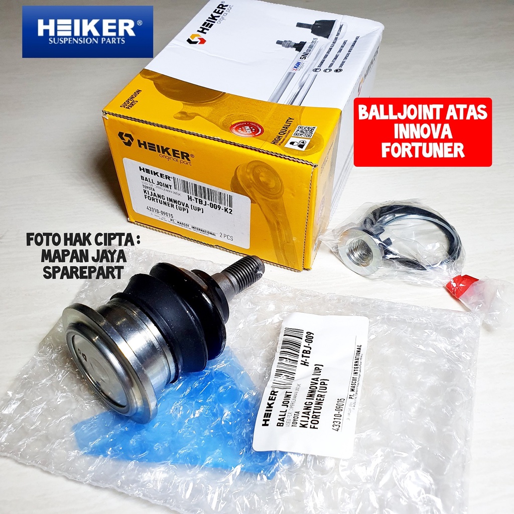 BOLJOIN - BALL JOINT ATAS INNOVA / FORTUNER / HILUX HEIKER