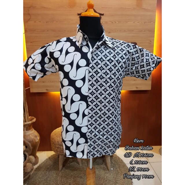 HEM BATIK PENDEK HEM BATIK COWOK HEM BATIK SOLO KEMEJA BATIK KEMEJA BATIK COWOK