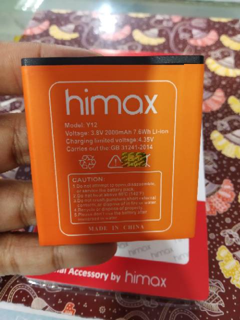 Baterai Himax M2 Y12 Battery Himax Y12 M2