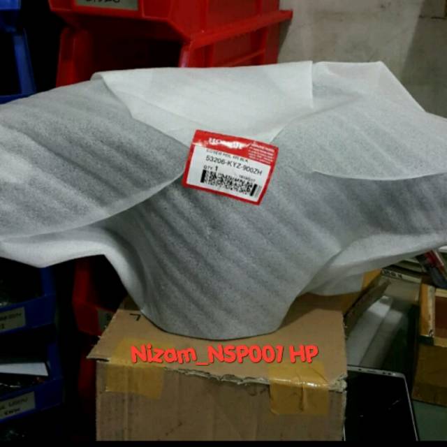 Cover Body Kepala Belakang Supra X125 Helm IN 100%ORIGINAL AHM