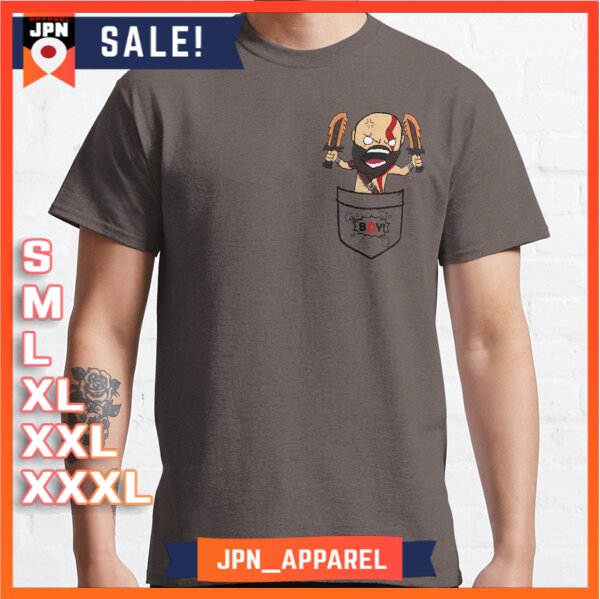 Kaos Baju Pocket Kratos T-Shirt Premium Unisex