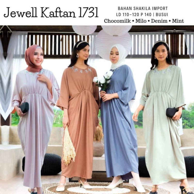 JEWELL KAFTAN / KAFTAN RAYA / KAFTAN LEBARAN