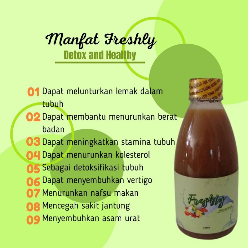 1 botol Presli Detox &amp; Healthy