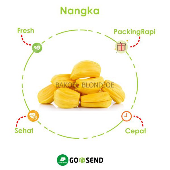 

NANGKA MANIS PER PACK / POTONGAN / JACKFRUIT / FRESH FRUIT / FRUIT / BUAH BUAHAB SEGAR