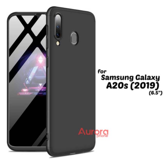 Samsung Galaxy A20s Hard Case Armor Full Cover 360 GKK Original Casing