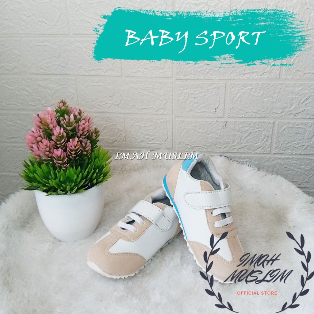 BABY SHOES/SEPATU BAYI SPORT MODEL PEREKAT UNTUK USIA 6-12 BULAN PRIA DAN WANITA MURAH BISA COD