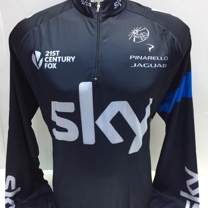 baju jersey sepeda gowes sky kaos  motorcross trail  sky 