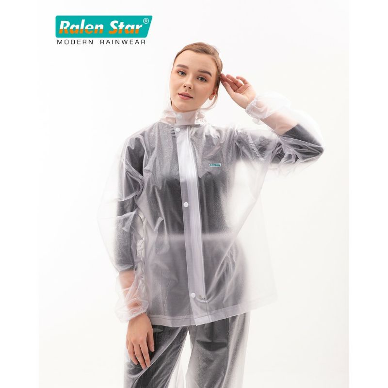 id 66019 POLAR , JAS HUJAN SETELAN POLAR  JAS SAUNA , JAS BERSEPEDA ,SETELAN BAJU CELANA TRANSPARAN RALEN STAR