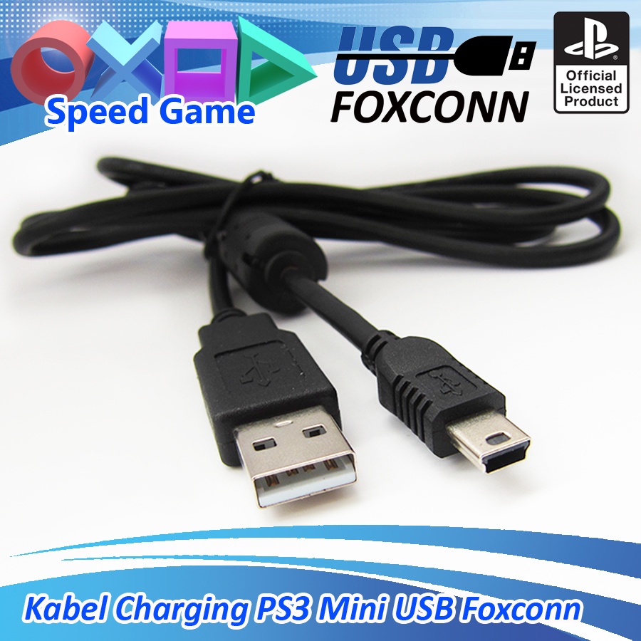 Kabel Cable USB Cable Stik Stick Cas Charging Charge Charger Stik Stick PS 3 PS3 foxconn foxcon