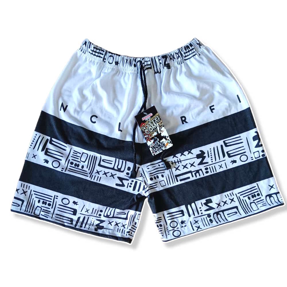 CELANA KOLOR CELANA PENDEK BOXER PRIA WANITA BOXER PRINT UNISEX BAHAN COTTON COMBED 30s