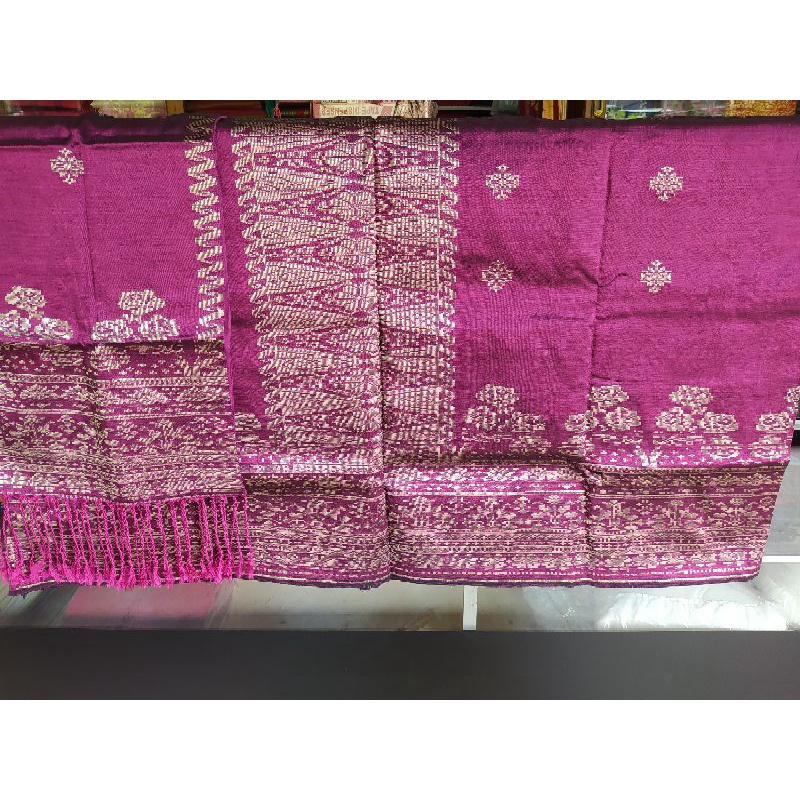 Songket silungkang pink fanta