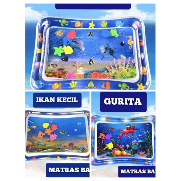 Matras bayi /mainan anak Baby Kids Water Play Mat playmat  Mainan edukatif