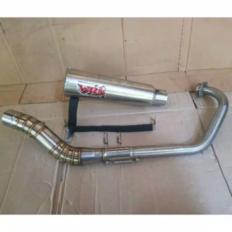 Knalpot wrx gp6 all montor Vixion satria Fu Sonic Mx cb150 r R15 mp gl Verza byison tiger