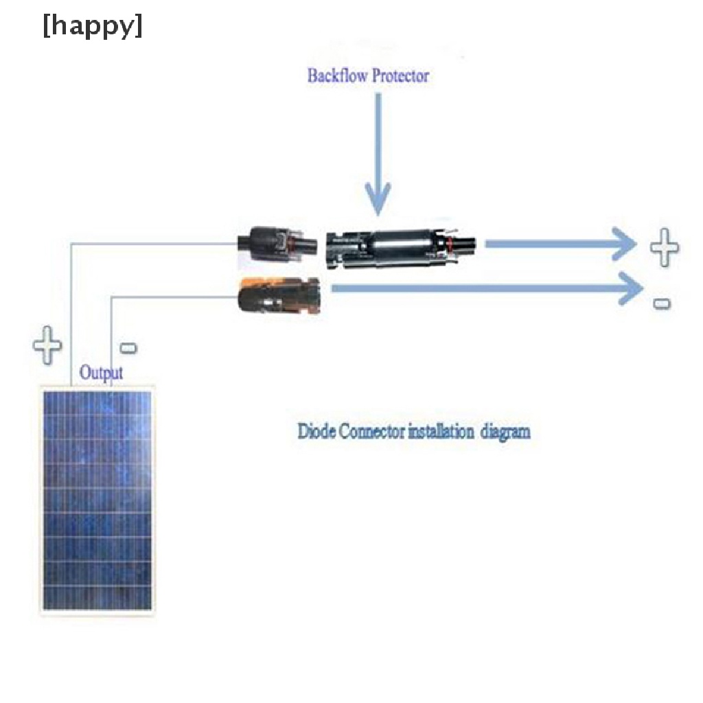 10a 15a 20a Dc Konektor Plug Solar Diode Untuk Pv