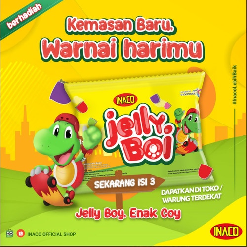 

Inaco Jelly Boi Agar Jeli (isi 3 pcs)