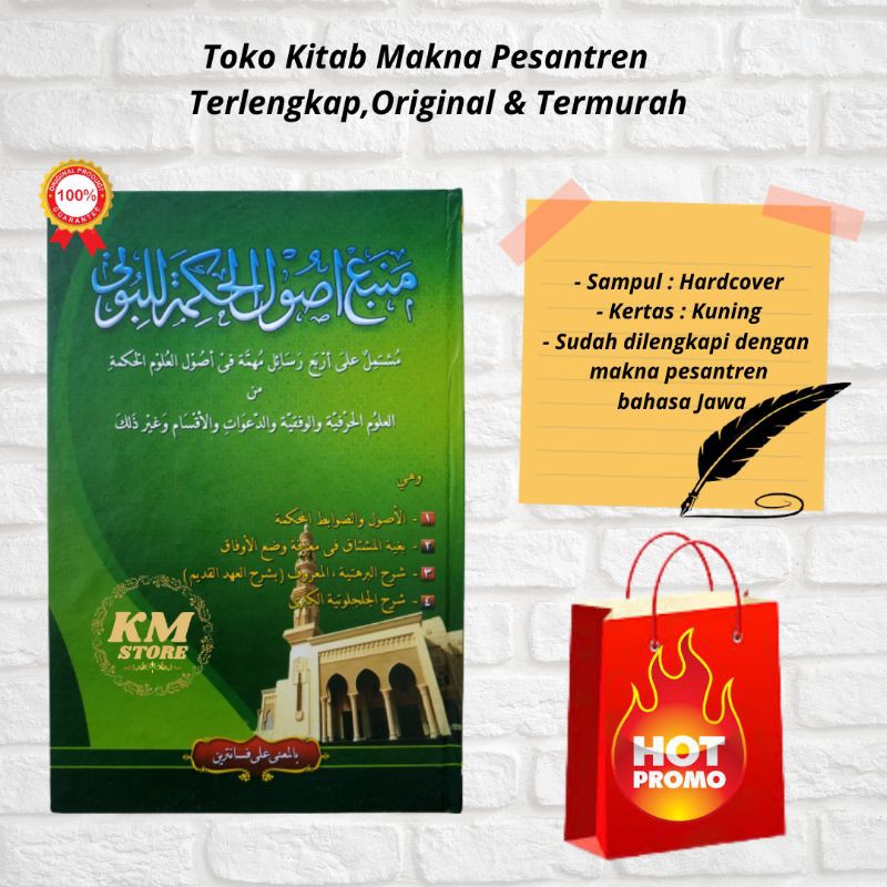 KITAB MAMBA' USHULUL HIKMAH MAKNA PESANTREN PETUK TERMURAH TERLENGKAP