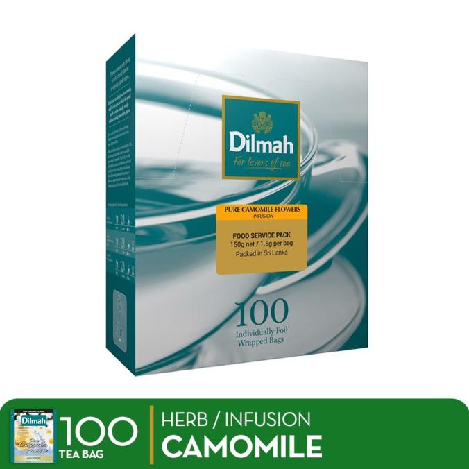 

[ COD ] Dilmah Pure Camomile Flower Tea - Teh Celup Infusion PROMO Kode 806