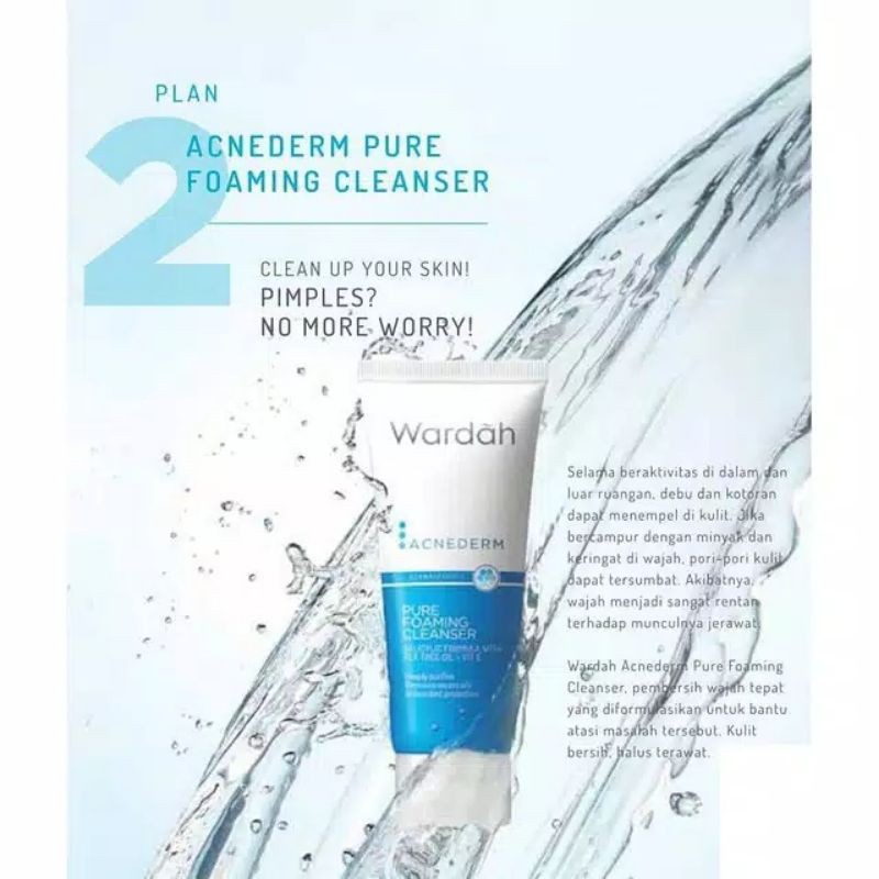 Wardah Acne foaming cleanser