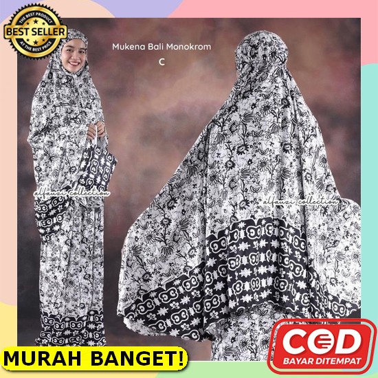 Cod Mukena Renda Santri Bahan Superslik Adem Mukena Inayah Bordir Mewah Terbaru2022 Jumbo Mukena Mur