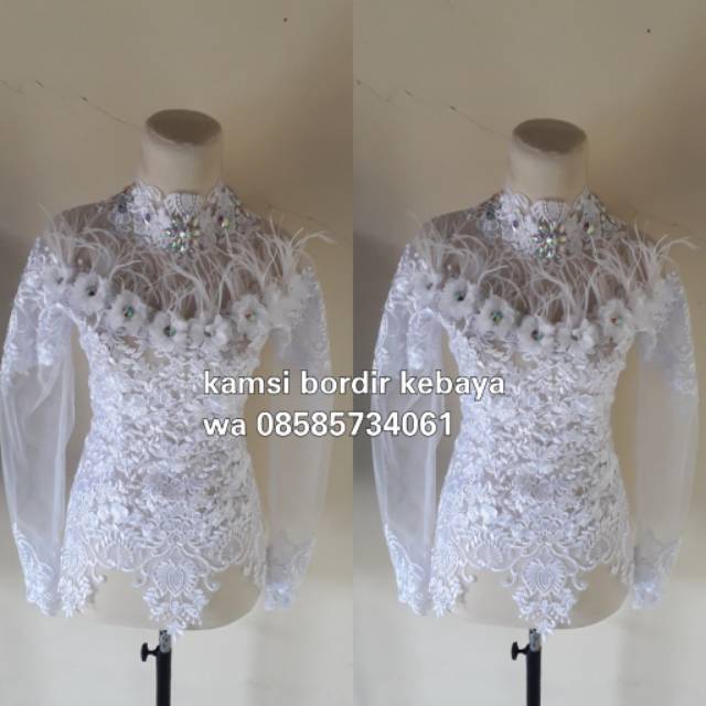 Kebaya brokat modern