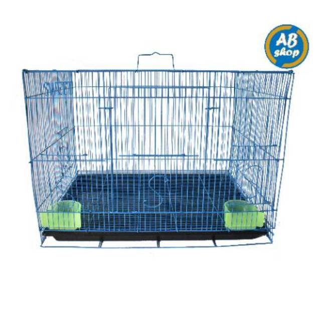 kandang kucing kelinci musang lipat ukuran 50x31x32cm (kode : ubr T)