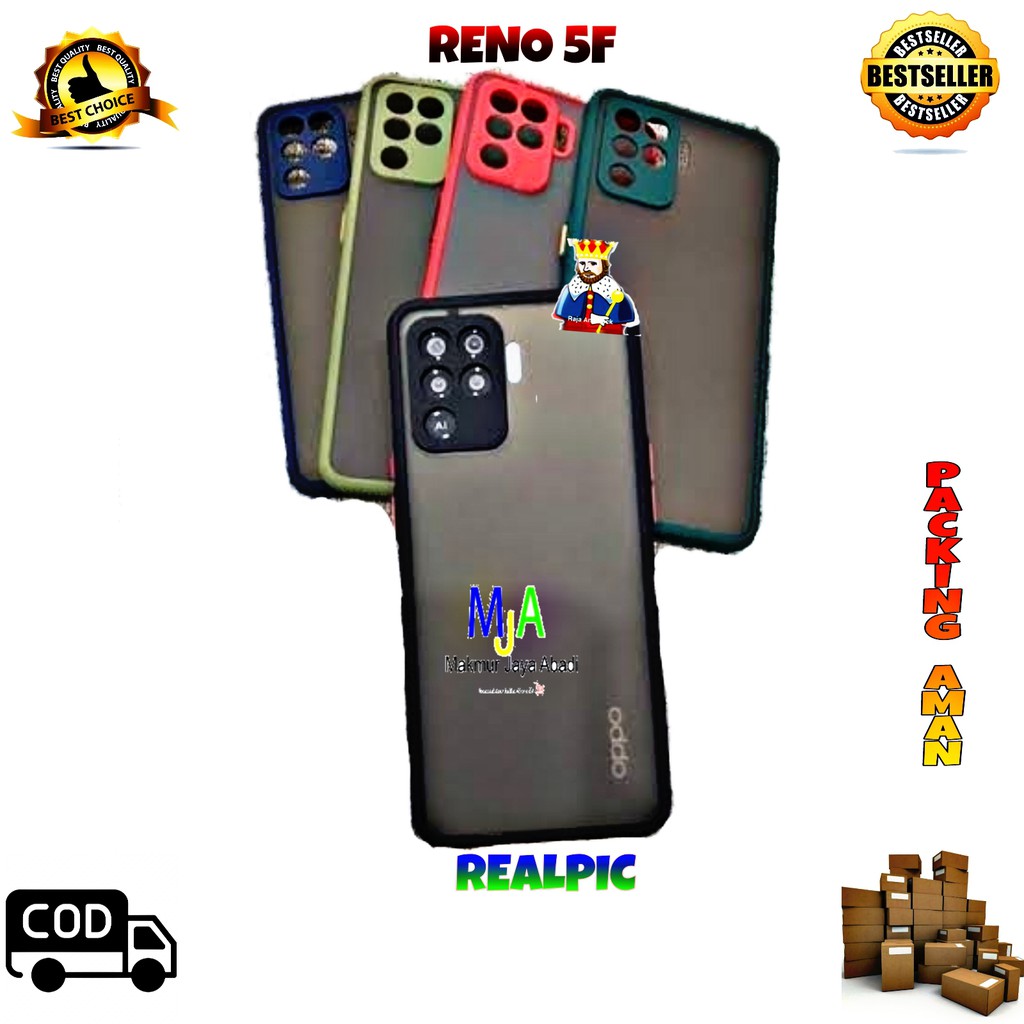 SOFTCASE OPPO RENO 5F - CASE MATTE FULL COLOUR MY CHOICE BUMPER CASE PELINDUNG KAMERA