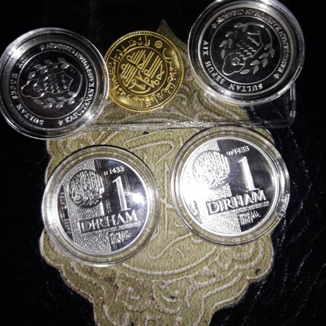 Koin Perak - 1 dirham cetakan Kesultanan Cirebon