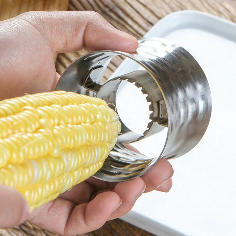 Alat Penggiling Jagung Manual Portable Bahan Stainless Steel Tahan Lama Untuk Dapur